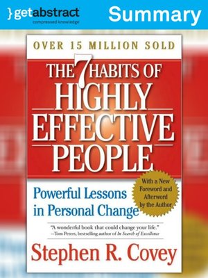 cover image of The 7 Habits of Highly Effective People (Summary)